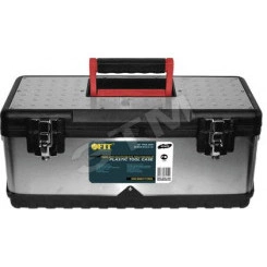 Ящик для инструмента пластиковый 23'' (59 х 28 х 22.5 см) металл.замки,облицовка из нерж.стали Ящик для инструмента пластиковый 23'' (59 х 28 х 22.5 см) металл.замки,облицовка из нерж.стали