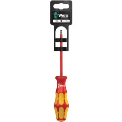Отвертка диэлектрическая шлицевая 160 i SL VDE SB 1 x 5.5 x 125 мм с держателем-еврослот Отвертка диэлектрическая шлицевая 160 i SL VDE SB 1 x 5.5 x 125 мм с держателем-еврослот