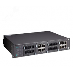 Коммутатор Layer 3 модульный Ethernet switch 3 слота для Ethernet/1 слот для Gigabit Ethernet 88-300В DC