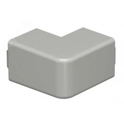 Крышка внешнего угла кабельного канала WDK 30x30 мм (ПВХ, серый)