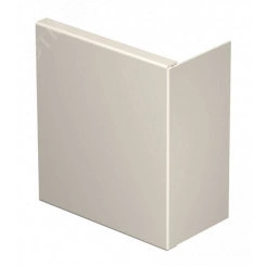 Заглушка кабельного канала торцевая WDK 80x170 мм (ПВХ, кремовый)