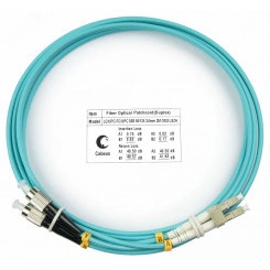 Шнур оптический duplex 2м LC-FC 50/125 mm OM3 LSZH FOP-50-LC-FC-2m Шнур оптический duplex 2м LC-FC 50/125 mm OM3 LSZH FOP-50-LC-FC-2m