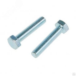 DIN 961 Болт М12х1.25х50 8.8 ZN с шестигранной головой с мелким шагом резьбы оцинкованный DIN 961 Болт М12х1.25х50 8.8 ZN с шестигранной головой с мелким шагом резьбы оцинкованный