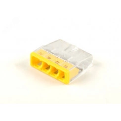 Клемма монтажная 4-проводная (DIY упаковка 5 шт), Stekker Клемма монтажная 4-проводная (DIY упаковка 5 шт), Stekker