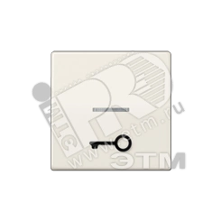 Клавиша для выключателя с окошком для подсветки и символом замок слоновая кость Клавиша для выключателя с окошком для подсветки и символом замок слоновая кость