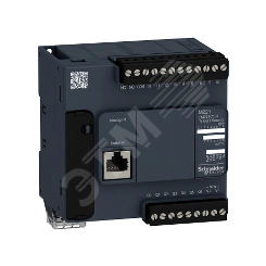 Блок базовый компактный M221-16IO Транзисторный источник Блок базовый компактный M221-16IO Транзисторный источник