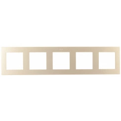 Рамка 5 постов, шампань Рамка 5 постов, шампань