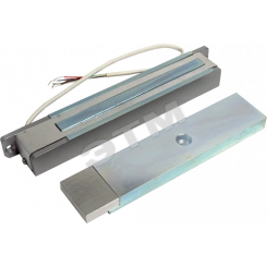 Замок электромагнитный AL-300 Premium 24V серый