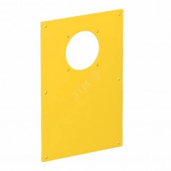Накладка блока питания VH для монтажа устройств 166x105 мм (желтый) Накладка блока питания VH для монтажа устройств 166x105 мм (желтый)