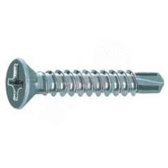 Саморез 4,2х25 A2 DIN7504O с потайной головкой с буром на конце нержавеющая сталь Саморез 4,2х25 A2 DIN7504O с потайной головкой с буром на конце нержавеющая сталь