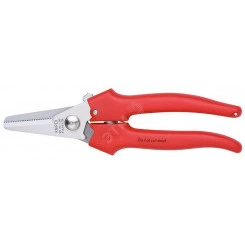 Ножницы комбинированные рез картона пластмассы фольги алюминиевой латунной и медной L-190 мм хирургическая нержавеющая сталь KN-9505190 Ножницы комбинированные рез картона пластмассы фольги алюминиевой латунной и медной L-190 мм хирургическая нержавеющая сталь KN-9505190