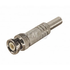 РАЗЪЁМ штекер BNC под пайку с пружиной металл PROCONNECT РАЗЪЁМ штекер BNC под пайку с пружиной металл PROCONNECT