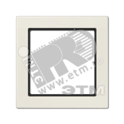 Рамка 1 пост слоновая кость Рамка 1 пост слоновая кость