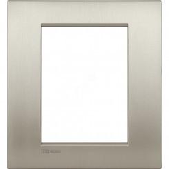 Livinglight. Рамка Air, итальянский стандарт 3+3 мод. Цвет ''Матовый титан''
