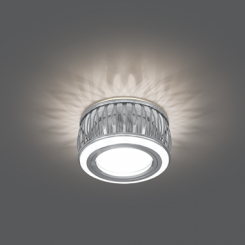 Светильник Backlight BL095 Кругл. Хром/Белый, Gu5.3, 3W, LED 3000K 1/30