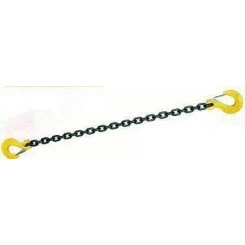 Цепь 10мм с крюками на концах, длиной 5м, для закрепления грузов при перемещении до 6,2т