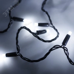 Гирлянда светодиодная декоративная ARD-STRING-PRO-10000-BLACK-100LED-STD WHITE (230V, 7W) (ARDCL, IP65) Гирлянда светодиодная декоративная ARD-STRING-PRO-10000-BLACK-100LED-STD WHITE (230V, 7W) (ARDCL, IP65)