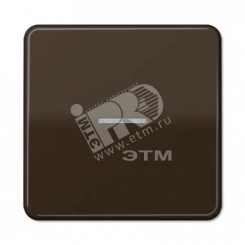 Клавиша с окошком для выключателя и кнопки с подсветкой коричневая Клавиша с окошком для выключателя и кнопки с подсветкой коричневая