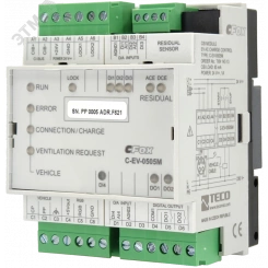 Модуль управления C-EV-0505M зарядкой электромобиля переменным током AC, PP, CP, 2xAI / DI, 1xDI (for S0), 1x AI (AC) 2xRO, 1x RGB data, 24VDC, 1x RCM, 2x Lock Модуль управления C-EV-0505M зарядкой электромобиля переменным током AC, PP, CP, 2xAI / DI, 1xDI (for S0), 1x AI (AC) 2xRO, 1x RGB data, 24VDC, 1x RCM, 2x Lock