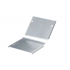 Крышка на угол вертикальный внутренний 45 градусов 100х300, 1,2 мм, цинк-ламель, в комплекте с крепежными элементами необходимымидля монтажа