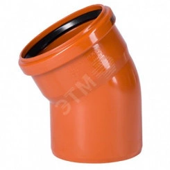 Отвод наружной канализации 315х30 град.