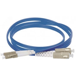 Патч-корд оптический 50/125 (OM4) LC/UPC-SC/UPC (Duplex) 30м
