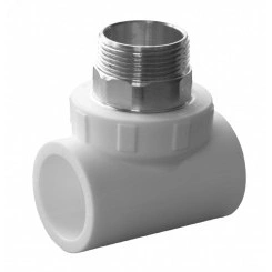 Тройник полипропиленовый PPR комбинированный НР 32х 3/4'