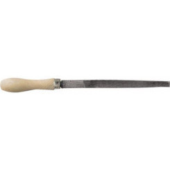 Напильник, деревянная ручка, плоский 200 мм