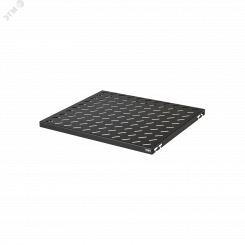 Полка стац TLK Ш482хГ400мм для шкафа глубиной 600мм крепеж в комплекте черная