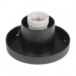 Основание для садово-парковых светильников. Тип   соединения с рассеивателем - посадочный.          Встроенный патрон Е27. Материал - пластик. Цвет   черный. Упаковка - картон.UFP-А02BE BLACK