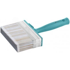 Макловица, искусственная светлая щетина, пластиковый корпус, полая ручка, ''мини'' 50 х 150 мм