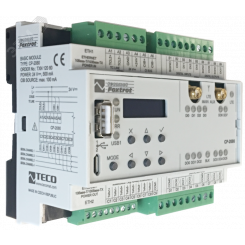 Центральный контроллер CP-2080 LTE CP-2080, CPU/1core, 2xETH100/10, LTE, 128kB databox, LCD-7mm, CH1-4, 4x DI, 6x RO, 2x DO, 1xCIB
