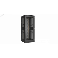 Шкаф напольный 19д 47U Ш800хВ2280хГ1000мм в разобранном виде черный