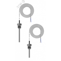 Датчик температуры от -50 до +130 C, NTC12k, погружной кабельный,80 мм., G1/2