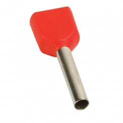 Наконечник штыревой втулочный под два провода НШвИ2 OptiKit T-Shv2-PVC- 0,75-8(100шт) Наконечник штыревой втулочный под два провода НШвИ2 OptiKit T-Shv2-PVC- 0,75-8(100шт)