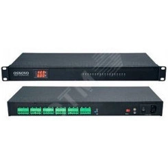 Блок питания на 18 каналов, для монтажа в 19'' стойку 1U, DC 12V, 1,11А на канал, суммарно до 20А. Блок питания на 18 каналов, для монтажа в 19'' стойку 1U, DC 12V, 1,11А на канал, суммарно до 20А.