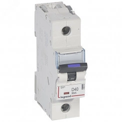 Выключатель автоматический DX3 50кА 40А 1П D Выключатель автоматический DX3 50кА 40А 1П D