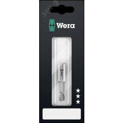 Битодержатель с втулкой из нержавеющей стали 899/4/1 K SB стопором и магнитом хвостовик 1/4 E 6.3 для бит 1/4 С 6.3 50 мм с держателем-еврослот Битодержатель с втулкой из нержавеющей стали 899/4/1 K SB стопором и магнитом хвостовик 1/4 E 6.3 для бит 1/4 С 6.3 50 мм с держателем-еврослот