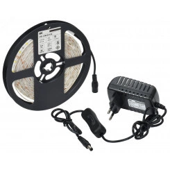 Комплект светодиодной подсветки Сделай сам (лента LED 5м LSR-2835W60-4,8-IP65-12В + драйвер + выключатель)