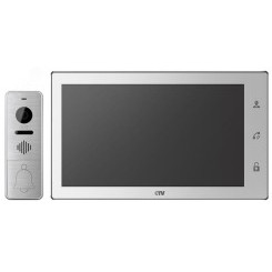 Комплект видеодомофона в одной коробке (вызывная панель CTV-D400FHD и монитор CTV-M4106AHD)