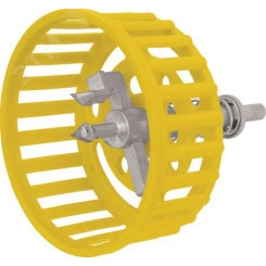 Сверло круговое по кафелю ''Балеринка''с защитной решеткой 20-90 мм