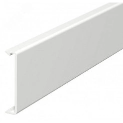 Крышка кабельного канала WDK 40x2000 мм (ПВХ, белый)
