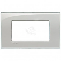 LivingLight Рамка прямоугольная 4 поста Серое небо LivingLight Рамка прямоугольная 4 поста Серое небо