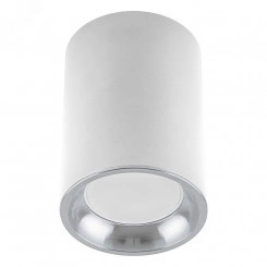 Светильник ДПО GU10 без лампы белый хром Светильник ДПО GU10 без лампы белый хром