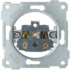 Розетка без заземляющего контакта 10А BOLERO