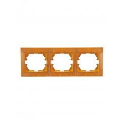 VIOLA Выключатель двойной белёный дуб (12шт/144шт) VIOLA Выключатель двойной белёный дуб (12шт/144шт)