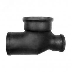 Тройник чугунная канализация прямой 90гр. Дн100>50-100 переходный Тройник чугунная канализация прямой 90гр. Дн100>50-100 переходный