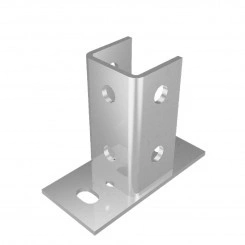 Опора соединительная горизонтальная для страт-профиля 41*41 OSG41 Опора соединительная горизонтальная для страт-профиля 41*41 OSG41