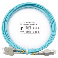 Шнур оптический duplex 3м SC-SC 50/125 mm OM3 LSZH FOP-50-SC-SC-3m