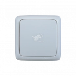 Выключатель одноклавишный наружный с изоляционной пластиной белый 16А Выключатель одноклавишный наружный с изоляционной пластиной белый 16А